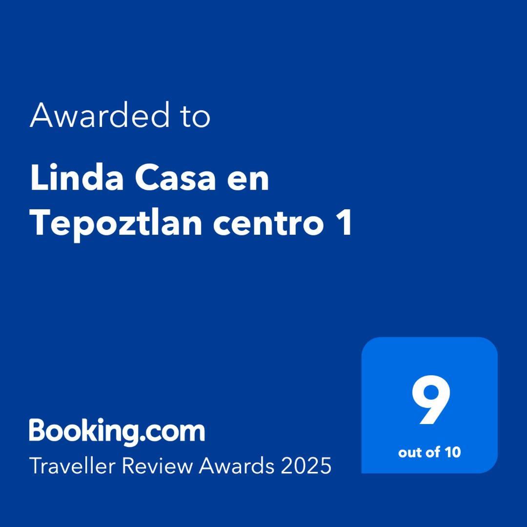 Linda Casa En Tepoztlan Centro 1 Villa Dış mekan fotoğraf